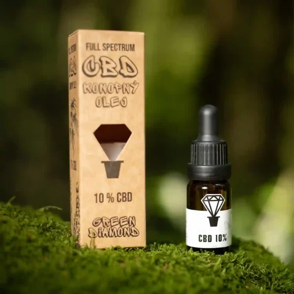 Konopný Olej CBD 10%, 1000 mg CBD, 10 ml - obrazek 2