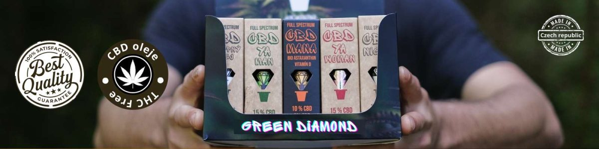 CBD oleje Green Diamond